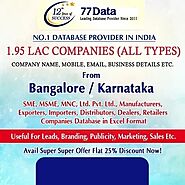 Database Provider in Bangalore | Download in Excel – B2B Database Provider Company