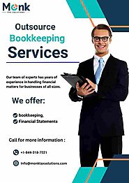 Outsource Bookkeeping Services for Business.