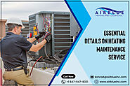 Essential Details on Heating Maintenance Service