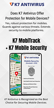 Does K7 antivirus offer protection for mobile devices?