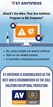 Should I use more than one antivirus program on my computer?