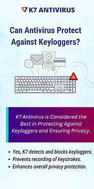 Can antivirus protect against keyloggers?