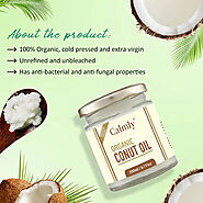 Buy Calmly Virgin Organic Conut Oil Online on Chhotu Di Hatti - (+91) 9992088099