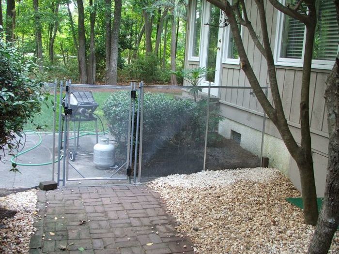 above ground pool fence kit