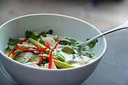 Tom Kha Gai (Chicken in Coconut Milk Soup)
