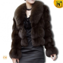 Fashion Women Fur Jacket CW601003 - cwmalls.com