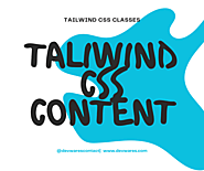 Tailwind CSS Content