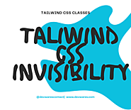 Website at https://www.devwares.com/tailwindcss/classes/tailwind-invisible/