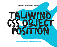 Website at https://www.devwares.com/tailwindcss/classes/tailwind-object-positions/