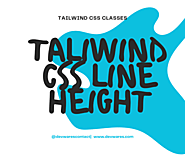 Website at https://www.devwares.com/tailwindcss/classes/tailwind-lineheight/