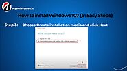 HOW TO INSTALL WINDOWS 10 STEP BY STEP GUIDE