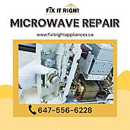 Efficient Microwave Repair Services in Vaughan, ON – Fix it Right Appliance Repair