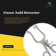 Mason Judd Retractor: Precision and Durability for Surgical Excellence