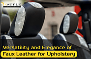 Faux Leather Material For Upholstery