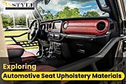 Automotive Seat Upholstery Material