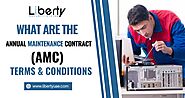 What Are The Annual Maintenance Contract Terms & Conditions