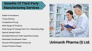 Pharma Manufacturing Benefits in India | Unimarck Pharma | Third Party Manufacturing in India