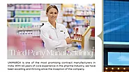 Third Party Manufacturing With Leading Pharma Companies Unimarck