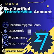 Buy Verified TransferWise Account (Wise) - 100% USA,UK Wise