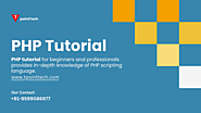 PHP Tutorial | Learn PHP Programming for Beginners - Tpoint Tech