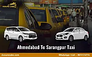 Ahmedabad To Sarangpur Taxi: Get there in style and comfort.