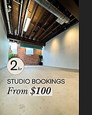 Flexible Studio Space in Brisbane with Photography & Lighting Options