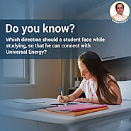 By facing favorable directions, students can improve their concentration and memory power.