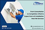 From Consultation to Completion: What to Expect from AC Installation Near Me Services | by Air Blue | May, 2024 | Medium