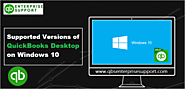 What Versions of QuickBooks Desktop are Supported on Windows 10?