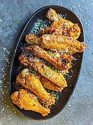 Easy Air-Fried Chicken Wings - Hungry Lankan