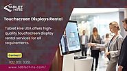 Premium Touchscreen Rental Services