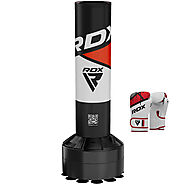 RDX R8 4ft Kids Free Standing Punch Bag Red With Gloves For Training & – RDX Sports