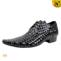 Black Patent Leather Dress Shoes CW793228 - cwmalls.com