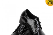 Mens Leather Oxford Dress Shoes Black CW760071 - shoes.cwmalls.com