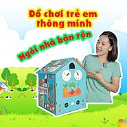 Giới thiệu đồ chơi Ngôi nhà bận rộn màu xanh dương HBB02