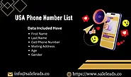 USA Phone Number Data | USA Phone Number List