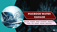 MacBook Water Damage: Quick Fixes and Expert Repair Tips to Save Your Device