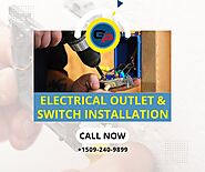 Electrical outlet & switch installation