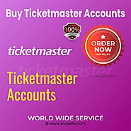 Buy Ticketmaster Accounts - 100% KYC Verified Accounts...