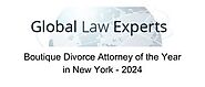 Global Law Experts - Boutique Divorce Attorney of the Year in NY - 2024