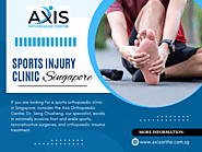 Sports Injury Clinic in Singapore