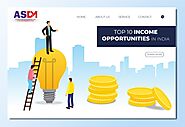 Top 10 Income Opportunities in India | ASDM