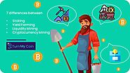 7 differences between Staking Vs Yield Farming Vs Liquidity Mining Vs Cryptocurrency Mining, you would love to know a...