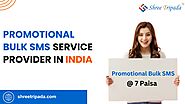 Promotional Bulk SMS Service Provider in India - Shree Tripada