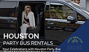 Your Celebrations with Houston Party Bus Rental Services from Limo Service Dallas