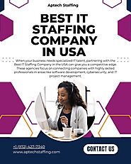 IT Recruitment Agencies in the USA: Connecting Companies with Top Tech Talent