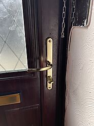 Upvc door lock and handle changed