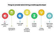 Things to Consider Before Hiring Mobile App Developer