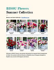 BISOU Flowers - Dive Into Our Summer Collection