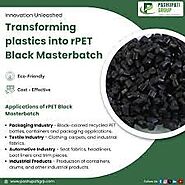How to Choose the Right rPET Black Masterbatch for Your Application